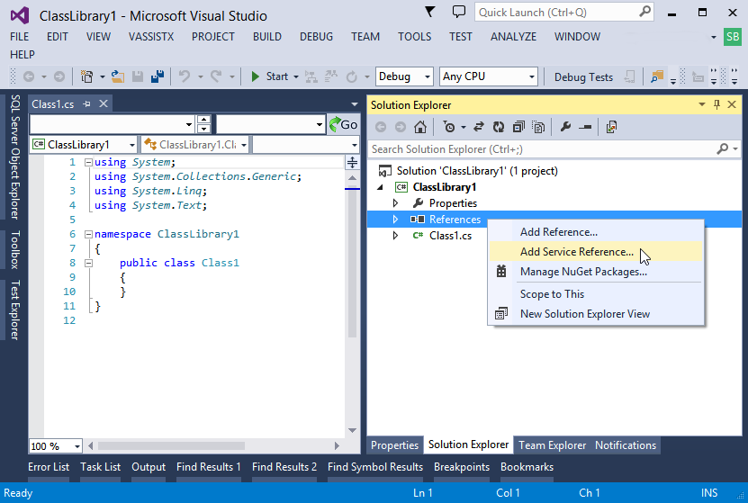 Solution.AddServiceReference
