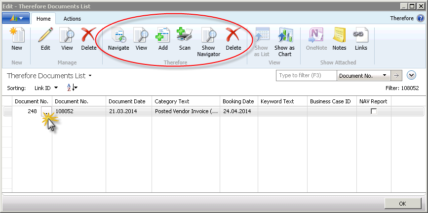 Figure 34: Therefore⢠Documents List Figure 34: Therefore⢠Documents List