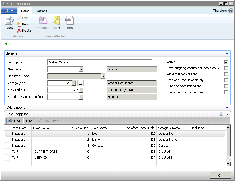 Figure 13: Mapping No. 7 (Vendors) Figure 13: Mapping No. 7 (Vendors)