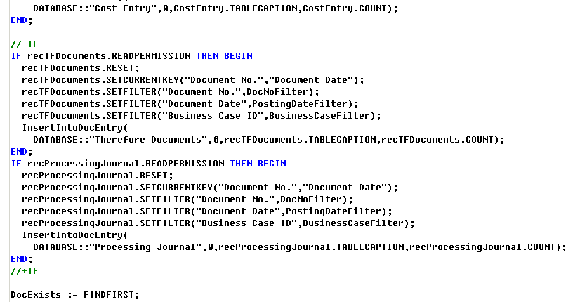 Figure 21: Page 344 (Navigate) Function FindRecords() Figure 21: Page 344 (Navigate) Function FindRecords()